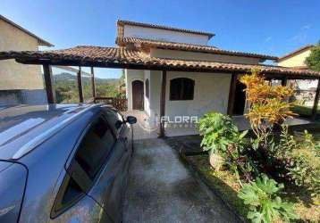 Casa com 4 dormitórios à venda, 200 m² por r$ 599.000,00 - bosque fundo - maricá/rj