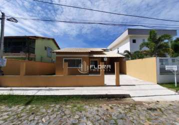 Casa com 3 dormitórios à venda, 100 m² por r$ 430.000,00 - caxito - maricá/rj