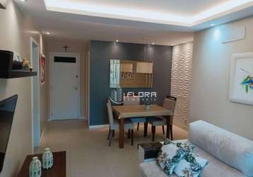 Apartamento com 3 dormitórios à venda, 110 m² por r$ 850.000,00 - santa rosa - niterói/rj