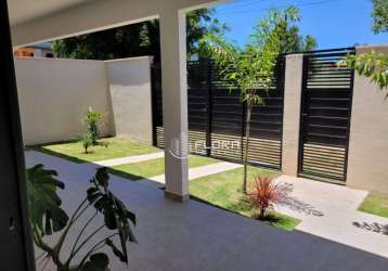 Casa com 3 dormitórios à venda, 173 m² por r$ 650.000,00 - jardim atlântico central (itaipuaçu) - maricá/rj