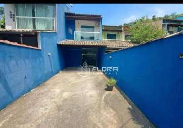 Casa com 2 dormitórios à venda, 100 m² por r$ 380.000,00 - maria paula - são gonçalo/rj