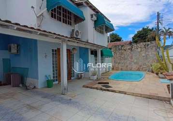 Casa com 3 dormitórios à venda, 230 m² por r$ 700.000,00 - serra grande - niterói/rj