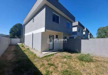 Casa com 2 dormitórios à venda, 72 m² por r$ 330.000,00 - itapeba - maricá/rj