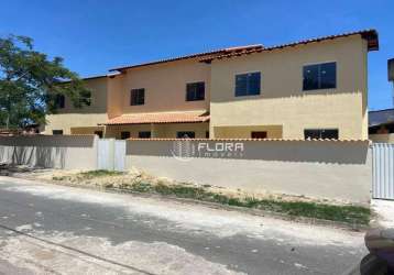 Casa com 2 dormitórios à venda, 77 m² por r$ 260.000,00 - são josé do imbassaí - maricá/rj