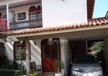 Casa com 3 dormitórios à venda, 136 m² por r$ 790.000,00 - piratininga - niterói/rj