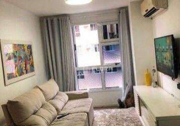 Apartamento com 2 dormitórios à venda, 70 m² por r$ 430.000 - badu - niterói/rj