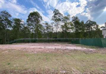 Terreno em condomínio para venda em santana de parnaíba, colinas da anhangüera