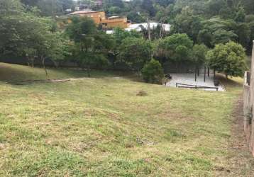 Terreno em condomínio para venda em santana de parnaíba, quintas do ingaí