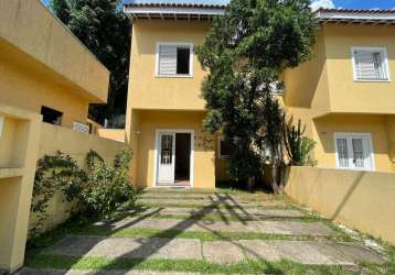 Casa em condomínio para venda em cotia, jardim da glória, 2 dormitórios, 1 suíte, 3 banheiros, 2 vagas