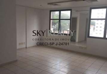 Sala comercial com 1 sala para alugar na rua dos três irmãos, 201, vila progredior, são paulo por r$ 2.600