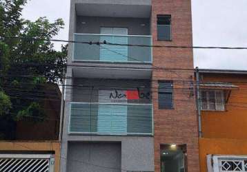 Apartamentos novos com 1 e 2 dormitórios à venda, 30 m² por r$ 225.000 - vila marieta - são paulo/sp