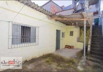 Casa  térrea com 1 dormitório para alugar, 25 m² por r$ 700/mês - vila carmosina - são paulo/sp