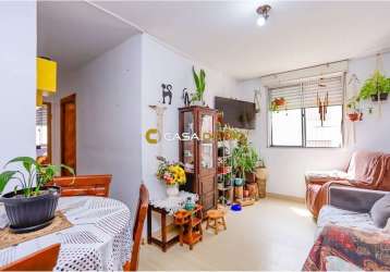 Apartamento com 2 quartos à venda na rua joaquim de carvalho, 110, vila nova, porto alegre por r$ 165.000