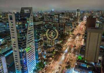 Alugo andar comercial edifício world business - centro cívico - curitiba