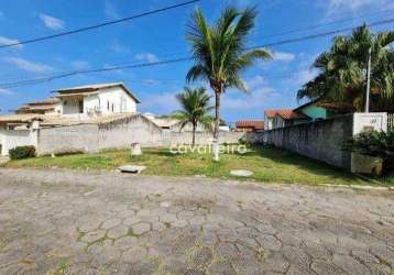 Terreno à venda, 375 m² por r$ 167.000,00 - inoã - maricá/rj