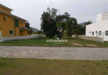 Terreno à venda, 673 m² por r$ 120.000,00 - ubatiba - maricá/rj