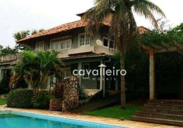 Casa com 5 dormitórios à venda, 285 m² por r$ 1.490.000,00 - condado de maricá - maricá/rj