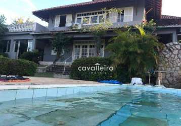 Casa com 5 dormitórios à venda, 285 m² por r$ 1.490.000,00 - condado de maricá - maricá/rj