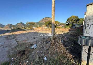 Terreno à venda, 1238 m² - chácaras de inoã (inoã) - maricá/rj