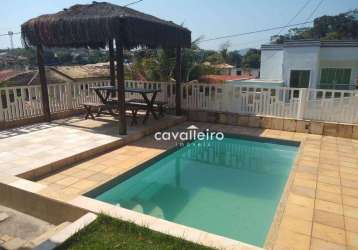 Casa com 4 dormitórios à venda, 250 m² - flamengo - maricá/rj