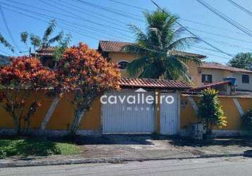 Casa com 6 dormitórios à venda, 532 m² por r$ 1.500.000 - maricá/rj