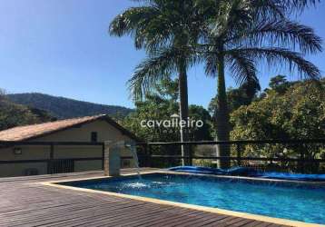 Chácara à venda, 5000 m² por r$ 970.000,00 - vale da figueira (ponta negra) - maricá/rj