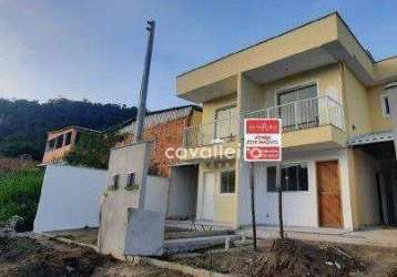 Casa com 2 dormitórios à venda, 85 m² - são josé do imbassaí - maricá/rj