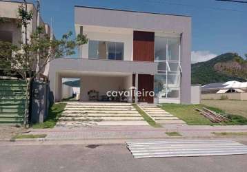 Casa com 4 dormitórios à venda, 304 m² - inoã - maricá/rj