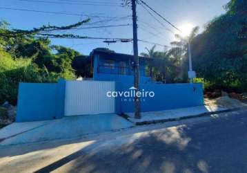 Casa com 3 dormitórios à venda, 85 m² - jacaroá - maricá/rj