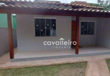 Casa à venda, 78 m² por r$ 349.000,00 - são josé do imbassaí - maricá/rj