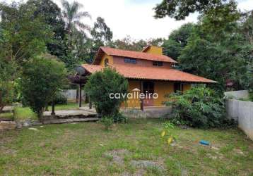 Casa em  terreno com 974m²,  3 quartos à venda, 162 m²  de construção- itapeba - maricá/rj