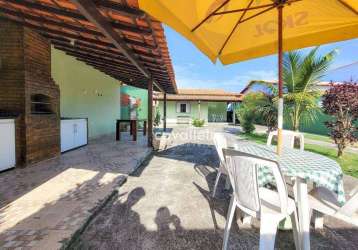 Casa na praia de guaratiba, com 3 quartos e área gourmet, 180 m² por r$ 500.000 - guaratiba - maricá/rj