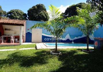 Casa à venda, 309 m² por r$ 520.000,00 - bambuí - maricá/rj