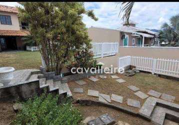 Casa com 3 dormitórios à venda, 103 m² - itapeba - maricá/rj