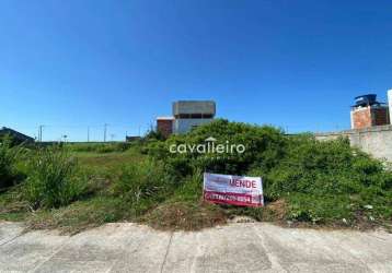 Terreno à venda, 748 m² - jardim atlântico central (itaipuaçu) - maricá/rj