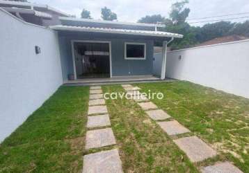 Casa à venda, 65 m² por r$ 330.000,00 - itapeba - maricá/rj