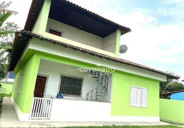 Casa com 4 dormitórios à venda, 140 m² por r$ 370.000,00 - inoã - maricá/rj