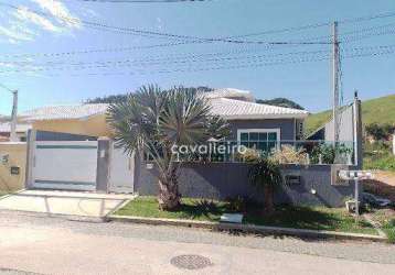 Casa com 5 dormitórios à venda, 255 m² por r$ 800.000,00 - ponta negra - maricá/rj