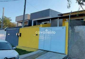 Casa com 3 dormitórios à venda, 97 m² por r$ 398.000,00 - condado de maricá - maricá/rj