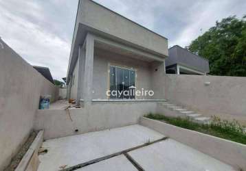 Casa com 3 dormitórios à venda, 97 m² por r$ 398.000,00 - condado de maricá - maricá/rj