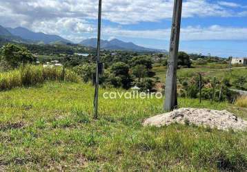 Terreno à venda, 360 m² - jacaroá - maricá/rj