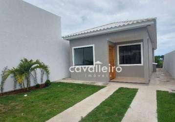 Casa à venda, 91 m² por r$ 459.000,00 - itapeba - maricá/rj