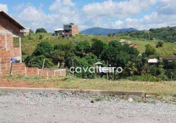 Terreno à venda, 438 m² por r$ 48.000,00 - jacaroá - maricá/rj