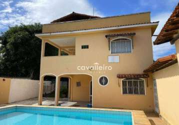 Casa com 3 dormitórios à venda, 324 m² por r$ 700.000,00 - centro - maricá/rj