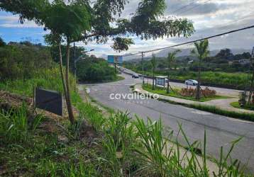 Frente a rod. amaral peixoto, entre o centro e flamengo, 740 m² por r$ 280.000  - maricá/rj