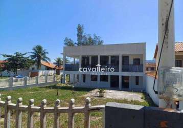 Casa com 4 dormitórios à venda, 424 m² por r$ 1.000.000,00 - ponta negra - maricá/rj