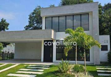 Casa com 3 suítes, 204 m² por r$ 950.000 - cond. gan eden - maricá/rj