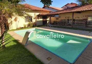 Casa com 3 dormitórios à venda, 177 m² - flamengo - maricá/rj