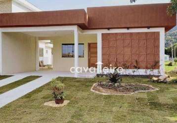 Casa com 3 dormitórios à venda, 126 m² por r$ 480.000,00 - são josé de imbassai - maricá/rj