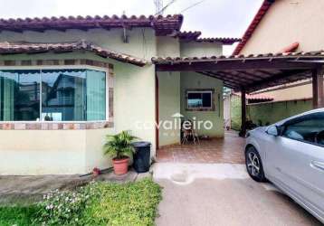 Casa com 3 dormitórios à venda, 105 m² por r$ 520.000,00 - centro - maricá/rj